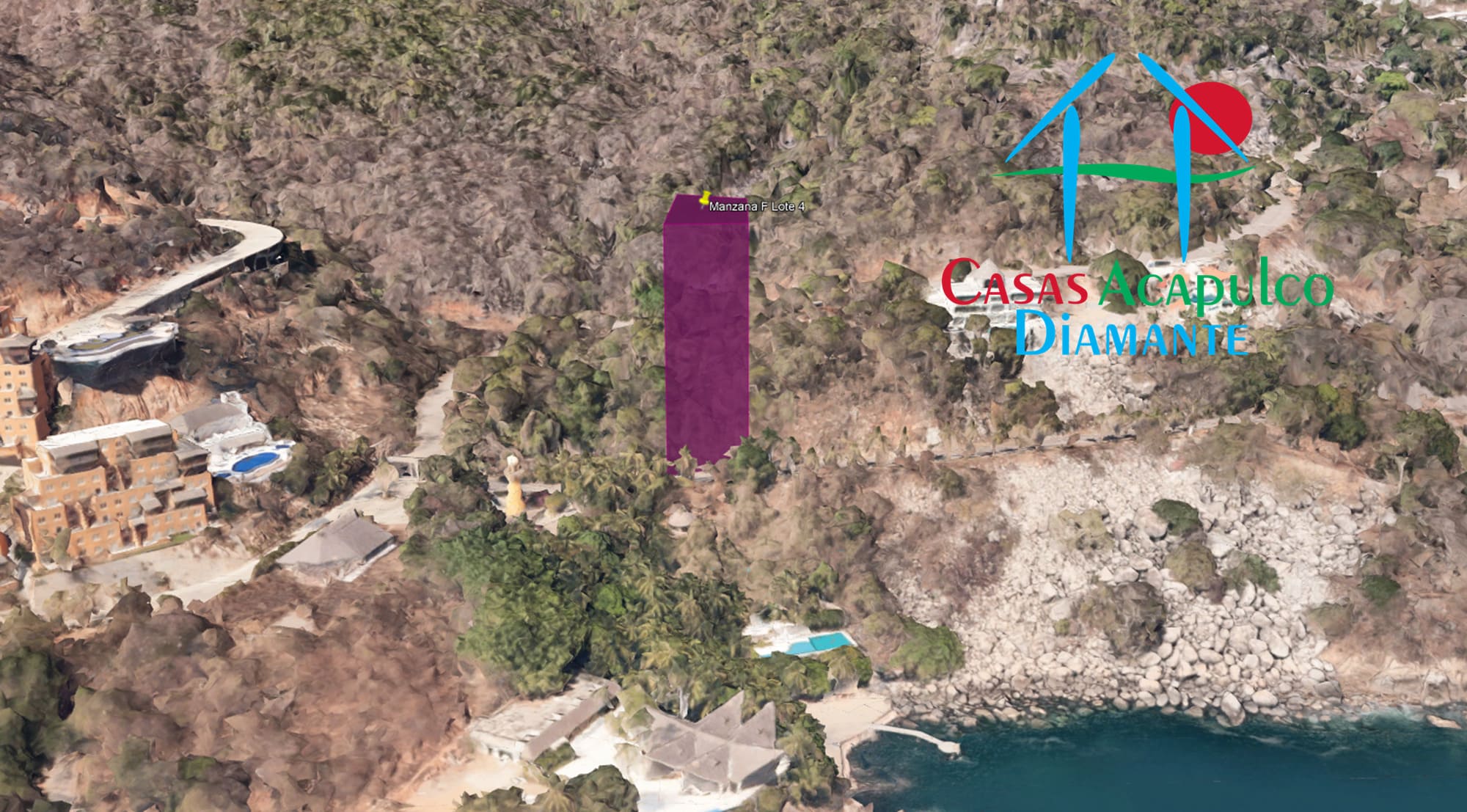 Terreno Brisas del Marqués Manzana F Lote 4 - Vista aérea 6